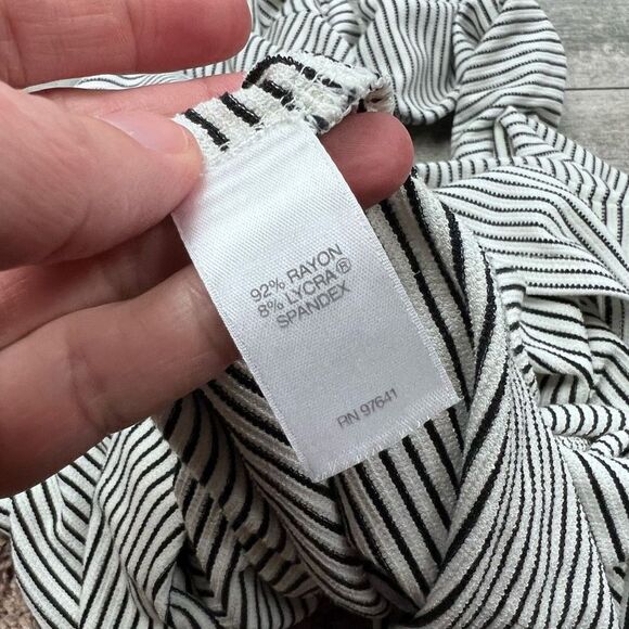 J.Jill Wearever Collection Striped Knit Tunic Top Women’s Petite Small - Picture 7 of 8